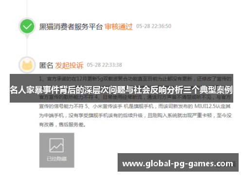 名人家暴事件背后的深层次问题与社会反响分析三个典型案例