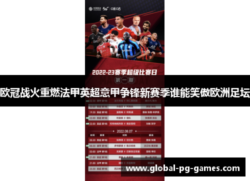 欧冠战火重燃法甲英超意甲争锋新赛季谁能笑傲欧洲足坛